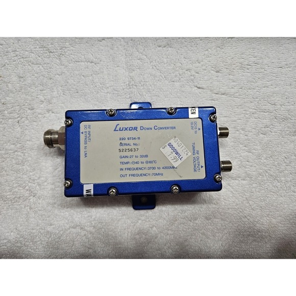Luxor Other - Vintage Luxor DC Passing Line Amplifier Model‎ 220 9734-11